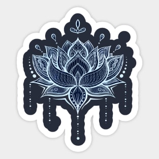 Blue Lotus Sticker